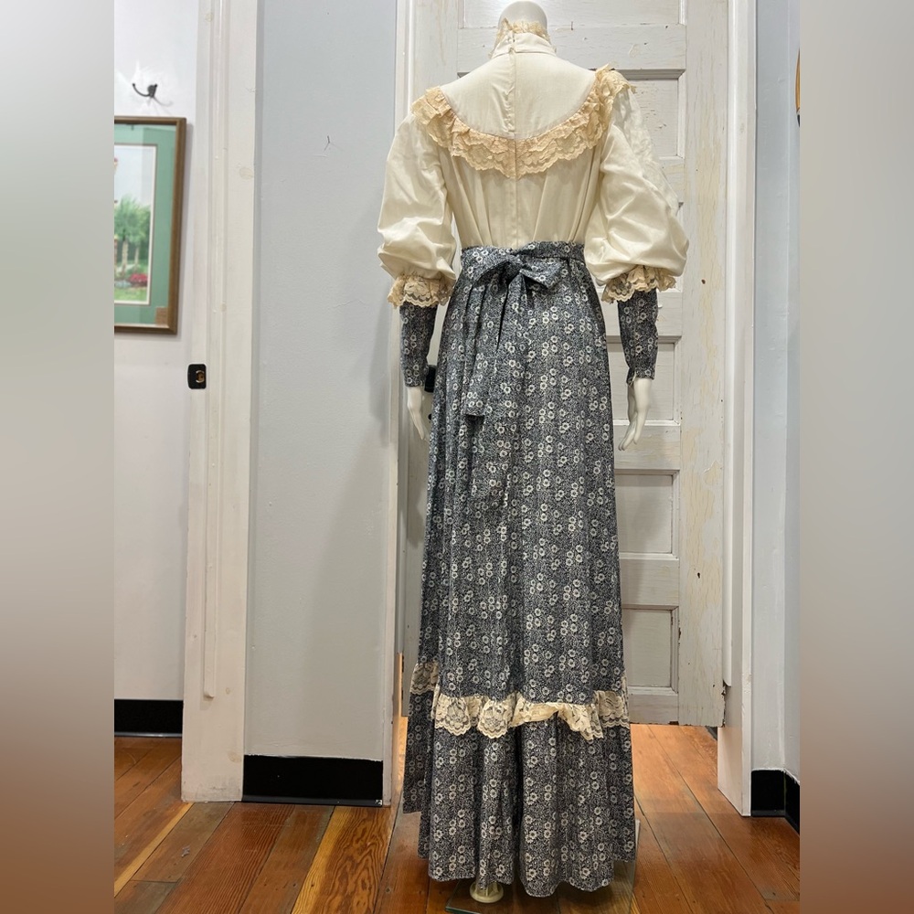 GUNNE SAX by Jessica vintage 1960’s Deadstock Jessica Mc Clintock Maxi Dress - Picture 4 of 15